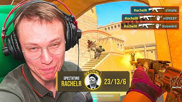 РЕЙЧЕЛ ПОПАЛСЯ С НОВОРЕГАМИ И!... (CS2)