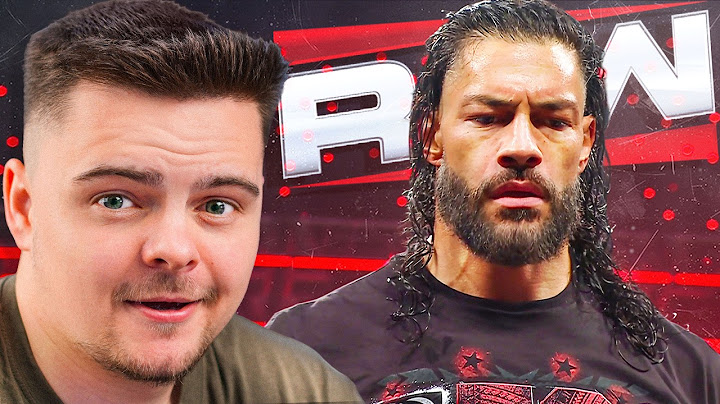 Roman Reigns Finally Returns To RAW!
