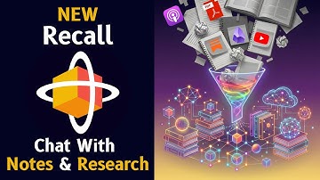 What Is Recall? 🧠 Obsidian Meets NotebookLM 📝 AI Self-Organizing Notes