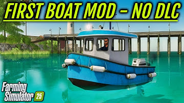 New Mods! Pallet Autoload on Console, Map with Boat Mod, & 379 Semi Truck Update! (30 Mods)