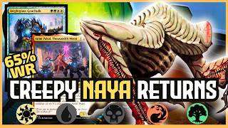 🔴⚪🟢A CREEPY Naya WINNING Upgrade! | MTG Arena Standard Ranked