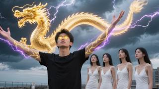 【Full】受盡欺負的小夥意外被雷電擊中覺醒龍帝本尊，七位絕色美女聞到氣息爭相上門求雙修，只為助他重塑金身走上人生巔峰！！#短劇 #逆襲 #爽劇