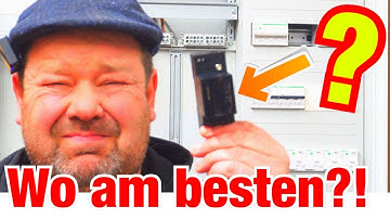 Smart Meter einbauen und anklemmen - Zählerschrank? Unterverteilung? Ecoflow Smart Meter integrieren