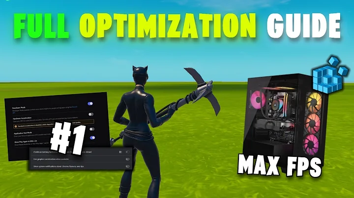 *ULTIMATE* PC Optimization Guide For Any Game! (MAX FPS + 0 PING + 0 DELAY)