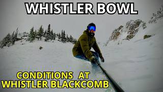 I Did Not Get Hammered! Whistler Snow Conditions