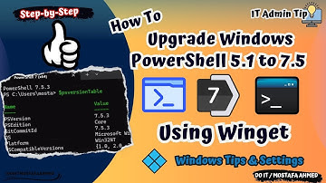 Stop Using PowerShell 5.1! How to Install PowerShell 7.5 | Latest PowerShell Version 👍