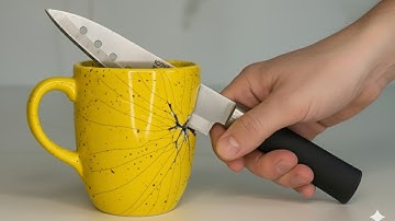 How to Sharpen Your Knife to Razor Sharp Using Only Mug