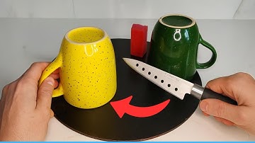 How to Sharpen Your Knife to Razor Sharp Using Only Mug