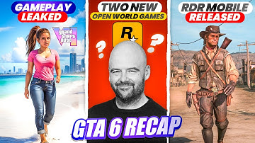 GTA 6 Gameplay Leaked, Map Controversy, New Features, Dan Houser’s New Open World Game | GTA Recap 9