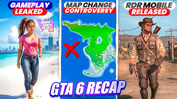 GTA 6 Gameplay Leaked, Map Controversy, New Features, Dan Houser’s New Open World Game | GTA Recap 9