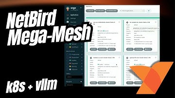 GPU MEGA-MESH - Distributed AI with vLLM, MicroK8s, and ArgoCD