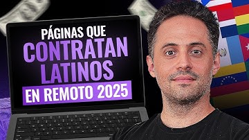 Las MEJORES PLATAFORMAS para CONSEGUIR TRABAJO DESDE CASA en 2025