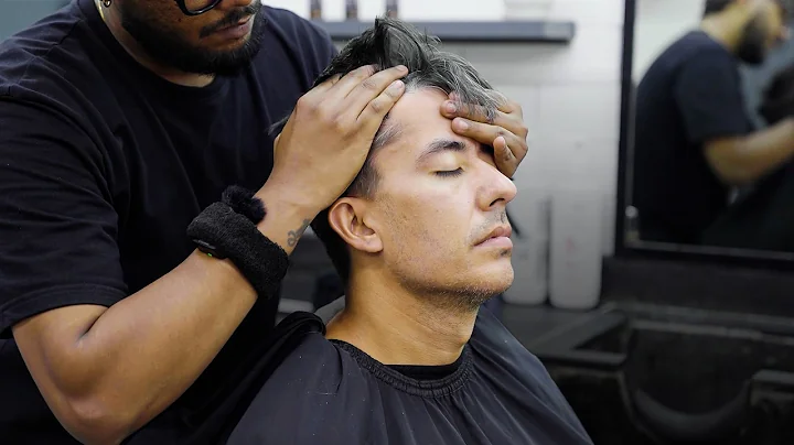 THE ULTIMATE Head Massage Experience at Nomad Barber Mumbai 💈 Magic Hands of Barber Sushant 💆‍♂️💤