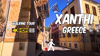 Experience Xanthi Greece Like a LOCAL! 4K HDR - captions