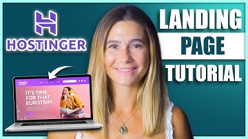 How to Create a Landing Page with Hostinger Website Builder