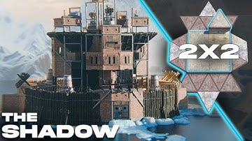 SHADOW - The SUPER 2X2 DUO/QUAD Rust base design 2025