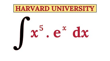 Harvard University Exam Question | Integration by Parts Made Easy (Tic Tac Toe Method)