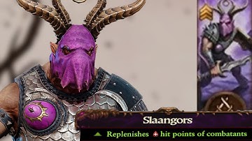 Why Slaangors have an Ability to Heal Units (Tides of Torment DLC)