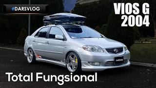 UNIQUE DAILY MODIFICATION - Toyota Vios G 2004 ‼️ #DARSVLOG