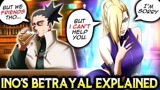 Boruto's New BETRAYAL By Ino Has Caused IRREVERSIBLE Harm To Boruto?!