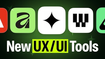 New UX/UI Tools You Need to Try! + AI Design Tools