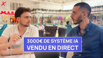 Il vend un SYSTÈME IA à 3000€ (et je l’analyse en direct)