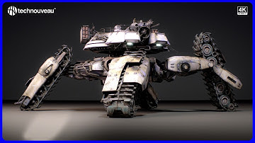 Building a relatable Spider Tank - Process - T0039