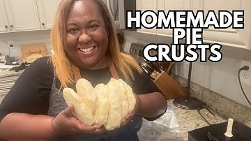 HOMEMADE PIE CRUSTS IN MINUTES