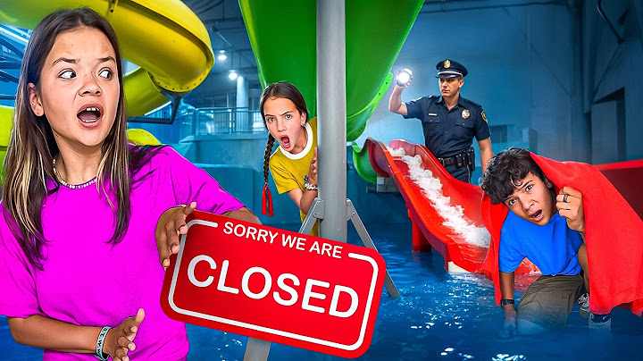 We SNUCK into a WATERPARK!