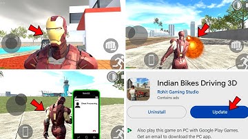 IRON MAN CHARACTER CHEAT CODE in Indian Bike Driving 3D|Indian Bike Driving 3D NEW UPDATE🔥|igs gamer