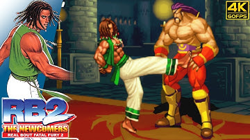 Real Bout Fatal Fury 2 - Bob Wilson (Arcade / 1998) 4K 60FPS