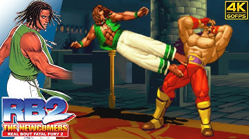 Real Bout Fatal Fury 2 - Bob Wilson (Arcade / 1998) 4K 60FPS