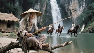 【2025精選武侠劇】懸崖上的釣魚老頭竟是隱師高手，一根魚線做武器稱霸江湖| 高能武侠打戏 | Kung Fu  | 成毅 |甄子丹#中国电视#赴山海