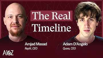 Amjad Masad & Adam D’Angelo: How Far Are We From AGI?