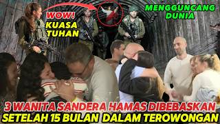 15 Bulan Dalam Terowongan 3 Wanita S@ndera Hamas Kembali Dengan Air Mata Bahagia#kristen #katolik