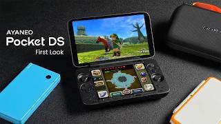 AYANEO Pocket DS First Look | Dual Screen Power In Your Hands!