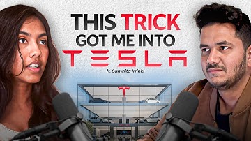 How She Landed a Tesla Internship Without PM Experience | Real Resume & Referral Strategy