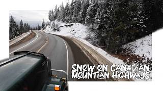 Sunday Summit ❖ Unforgiving Canadian Mountains ❖ Super B Trucking Life 🇨🇦