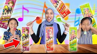 TRYING THE VIRAL MUSIC CANDY WITH ALUNA AND AMANDA, IT TURNS OUT THAT IT CAN PRODUCE SOUND!!