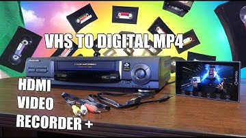 Best Standalone VHS to Digital Converter 2026 – 4K MP4, No PC Needed! (DigitPro V110)