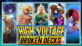 I MASTERED High Voltage | Here is EVERY BROKEN DECK I Played | Marvel Snap