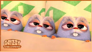Ill Lemmings | Grizzy & the lemmings | 40' Compilation | 🐻🐹 Cartoon for Kids