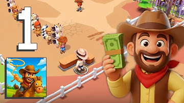 Cowboy Lasso Master: Idle Game - Gameplay Walkthrough [Android, iOS Game]