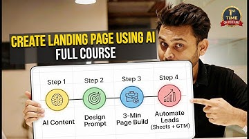 I Built High-Converting Landing Pages Using Only AI (Full Course) | Aditya Singh - I Run Ads