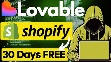 Build A Shopify Store With Lovable In 6 Mins (Plus Get 30 Days FREE)