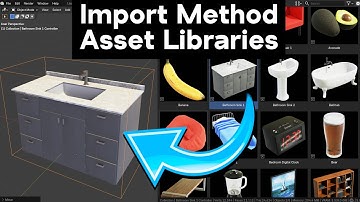 Import Methods for Asset Libraries in Blender 5.0