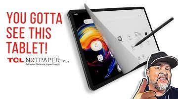 TCL NXTPaper 11 Plus Tablet is Amazing!