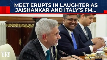 Jaishankar en de Italiaanse minister van Financiën stelen de show, aldus EAM. De frequente gespre...