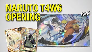 NEW Naruto Cards Kayou T4W6 Booster Box Opening