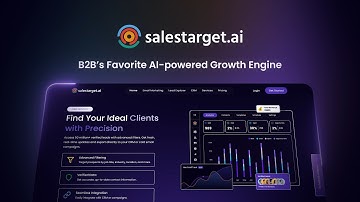 Motion Graphics Explainer Video for AI SaaS Product | Salestarget.ai